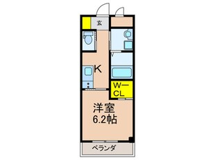 フリーディオ楠葉の物件間取画像